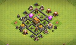 4 Seviye Belediye Binası Köy Düzeni, Clash Of Clans Oyun Tüyoları