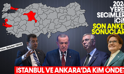 2024 yerel seçimleri için son anket sonuçları: İstanbul ve Ankara'da kim önde?