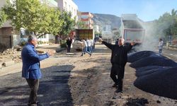 Adana'da mahallesine asfalt döküldü: Muhtar davul zurna eşliğinde oynadı