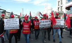 DİSK'ten İsrail protestosu: Katliama sessiz kalan ortaktır