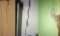 Hakkari'de deprem sonrası korkutan görüntüler!