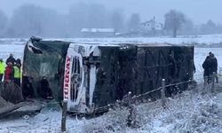 Kastamonu'da yolcu otobüsü devrildi: Çok sayıda ölü ve yaralı var