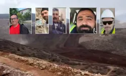 Erzincan'da toprak altında kalan 6 işçinin kimliği belli oldu