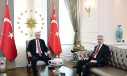 Cumhurbaşkanı Erdoğan göreve yeniden seçilen Zeki Yiğit'le görüştü