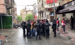 Taksim Meydanı'na çıkmak isteyen gruba gözaltı