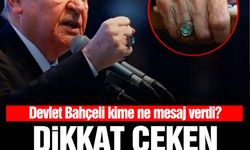 Devlet Bahçeli'den dikkat çeken yüzük paylaşımı