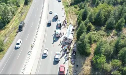 Korkunç kaza öncesi dikkat çeken detay: Polis kontrolü hayatlarını kurtardı!