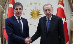 Cumhurbaşkanı Erdoğan, Irak Kürt Bölgesel Yönetimi Başkanı Barzani ile görüştü