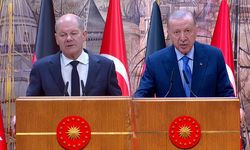 Cumhurbaşkanı Erdoğan ve Almanya Başkanı Scholz'dan açıklamalar