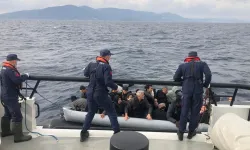 Dikili ve Seferihisar’da 4’ü çocuk 59 göçmen yakalandı