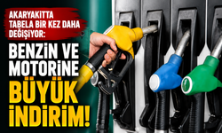 Akaryakıtta tabela bir kez daha değişiyor: Benzin ve motorine büyük indirim!
