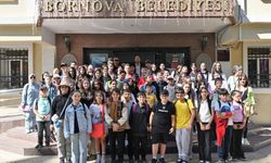 Başkan Eşki çocuklara Bornova’nın dijital ikizini anlattı