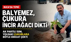 AK Partili Balyemez, Buca’daki çukura incir ağacı dikti