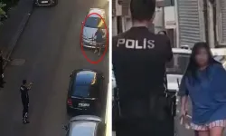Aydın’da sokakta samuray kılıcı ile dolaşan genç kız kontrol altına alındı