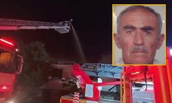 Denizli'de bir evde çıkan yangında mahsur kalan yaşlı çift hayatını kaybetti