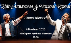 Kültürpark’ta ücretsiz anma konseri: Edip Akbayram ve Volkan Konak şarkıları İzmir’de yankılanacak