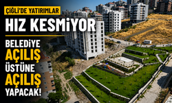 Çiğli'de yatırımlar hız kesmiyor: Belediye açılış üstüne açılış yapacak!