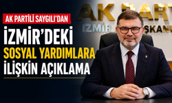 AK Partili Saygılı’dan İzmir’deki sosyal yardımlara ilişkin açıklama