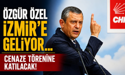 Özgür Özel İzmir'e geliyor... Cenaze törenine katılacak!