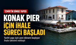 İzmir’in simge yapısı Konak Pier için ihale süreci başladı