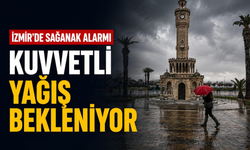 İzmir’de sağanak alarmı: Kuvvetli yağış bekleniyor