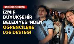 İzmir Büyükşehir Belediyesi'nden öğrencilere LGS desteği
