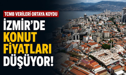TCMB verileri ortaya koydu... İzmir'de konut fiyatları düşüyor!