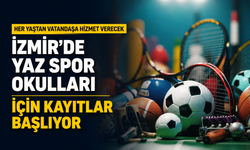 Her yaştan vatandaşa hizmet verecek: İzmir'de Yaz Spor Okulları için kayıtlar başlıyor!