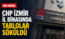 CHP İzmir il binasında tablolar söküldü