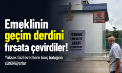 Emeklinin geçim derdini fırsata çevirdiler!