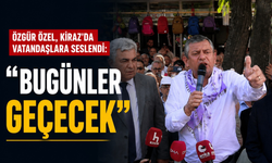 Özgür Özel, Kiraz'da vatandaşlara seslendi: "Bugünler geçecek"