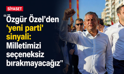 Özgür Özel'den 'yeni parti' sinyali: Milletimizi seçeneksiz bırakmayacağız