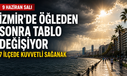 İzmir’de öğleden sonra tablo değişiyor: Bu ilçelere dikkat, dolu ve ani sağanak riski var!