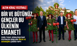 Cemil Tugay Altın Kiraz Festivali’nde gençlere seslendi: Bir ve bütünüz