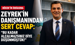 Böcek’in iddiasına Zeyrek’in danışmanından sert cevap: Bu kadar alçalmazsınız diye düşünmüştük!