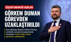 Buca Belediye Başkanı Görkem Duman görevden uzaklaştırıldı