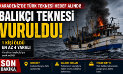 Karadeniz’de balıkçı teknesi vuruldu: 1 ölü, 4 yaralı
