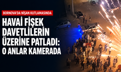 İzmir’de nişan eğlencesinde havai fişek davetlilerin üzerine patladı: O anlar kamerada