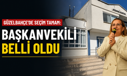 Güzelbahçe'de seçim tamam: Başkanvekili belli oldu