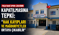 Foça’daki spor lisesinin kapatılmasına tepki: Hak kayıpları ve mağduriyetler ortaya çıkabilir