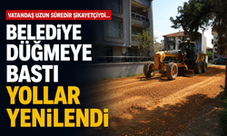 Vatandaş uzun süredir şikayetçiydi... Belediye düğmeye bastı, yollar yenilendi