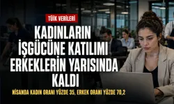 TÜİK verilerinde dikkat çeken fark: Kadınlar geride kaldı