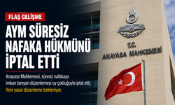 AYM’den nafaka kararı: Süresiz uygulama iptal edildi