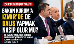 Bakan Kurum'a İzmir'de dalış yapmak nasip olur mu?