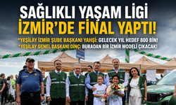 Sağlıklı Yaşam Ligi İzmir’de final yaptı... Yahşi: Gelecek yıl hedef 800 bin!