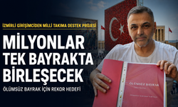 İzmir’den Dünya Kupası için “Ölümsüz Bayrak” projesi: 1 milyon fotoğrafla Türk Bayrağı yapılacak