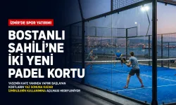 İzmir’in yeni spor alanı yükseliyor: Bostanlı Sahili’ne iki yeni padel kortu geliyor