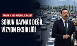 AK Partili Kaya’dan İzmir trafiği için 5 maddelik çözüm paketi