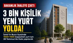 Buca Tınaztepe 3 bin kişilik öğrenci yurdu geliyor: İhale tarihi belli oldu