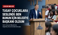 Tugay çocuklara seslendi: Ben bunun için belediye başkanı oldum